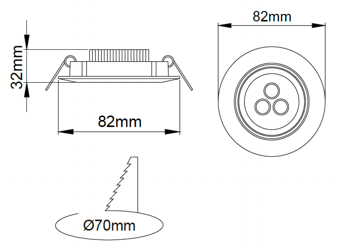 Miro Led – Teknik Çizimler