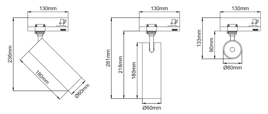 Silindir Deep 60 – Teknik Çizimler