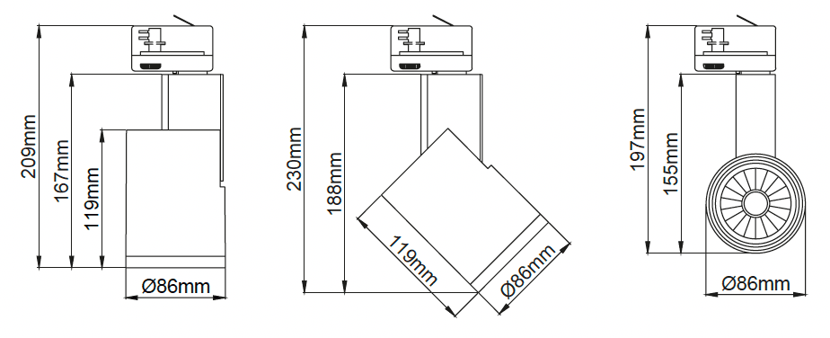 Mini Bavyera – Teknik Çizimler