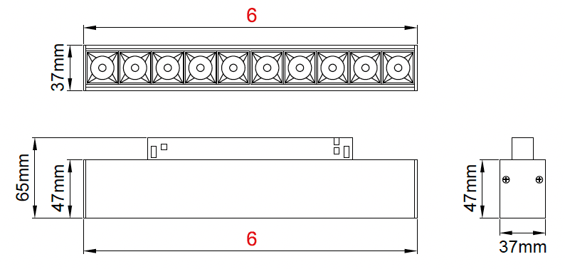 AVX Modular 48V – Dessins techniques